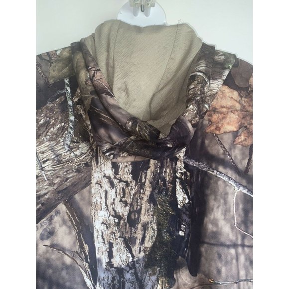 Men's Large Mossy Oak Full Zip Hooded - Picture 12 of 12